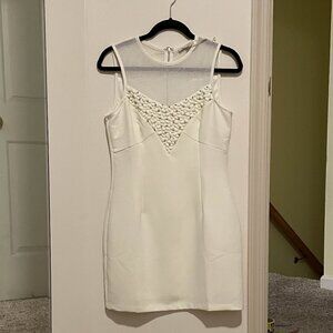 NWT Off White Short Cocktail Dress by The Clothing Company - Medium